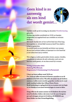 Wereldlichtjesdag Poster